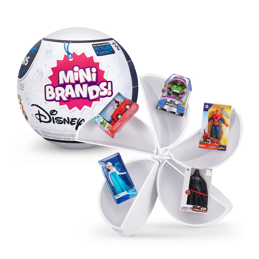 5 Surprise Mini Disney Brands Series 1 Mystery Capsule Real Miniature Disney Brands Collectible Toy by