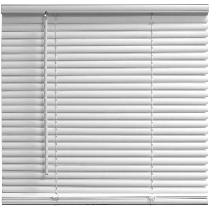 Mainstays 1" Cordless Room Darkening Vinyl Blinds, 31" Width X 72" Length, White