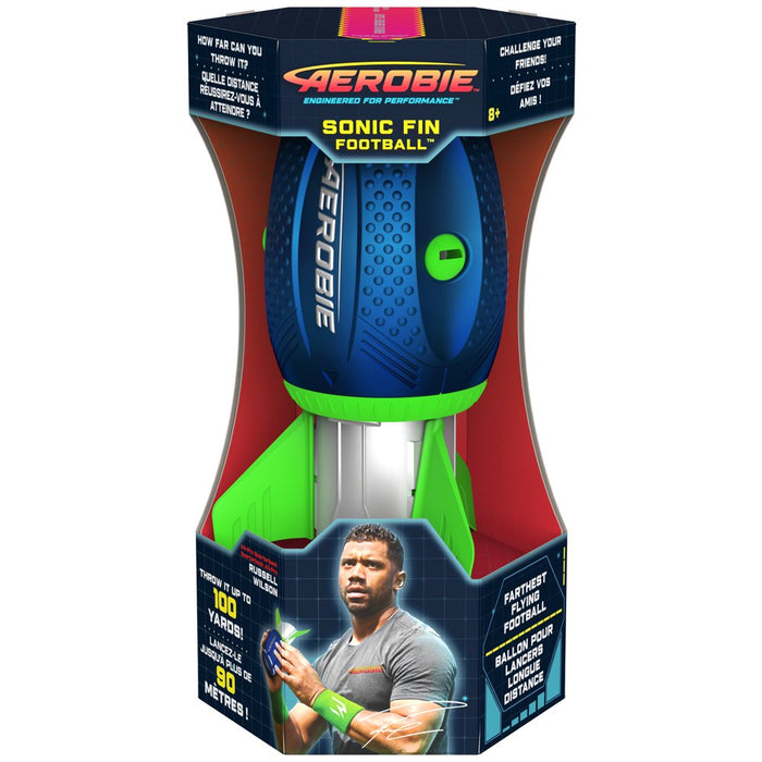 Aerobie Sonic Fin Aerodynamic Outdoor Football 9.75"