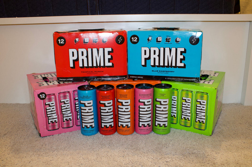 Prime Hydration | Energy Drink Variety Pack (All Flavors)