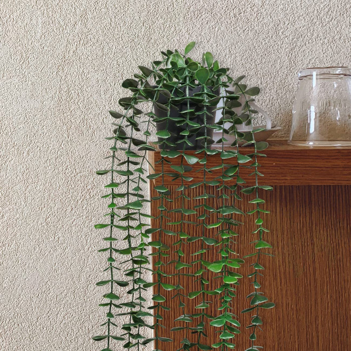 Artificial Hanging Plants 3 Pack Fake Potted Plants for Wall Home Room Office Indoor Decor