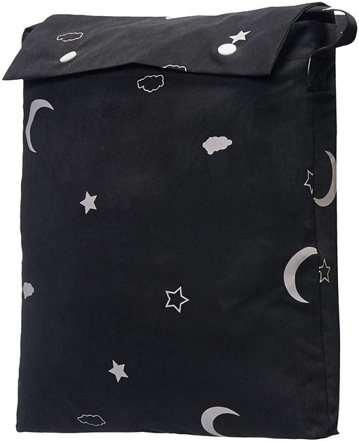 Portable Window Blackout Curtain Shade with Suction Cups for Travel, Kids, and Baby Nursery - 50" X 78", Moon & Stars - 1-Pack