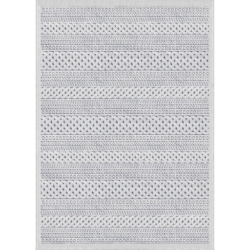 My Texas House Jessie, Transitional, Stripes, Woven Area Rug, 5'2" X 7'6"