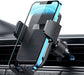 Phone Mount for Car Vent [2022 Upgraded Clip] Cell Phone Holder Car Hands Free Cradle in Vehicle Car Phone Holder Mount Fit for Smartphone, Iphone, Cell Phone Automobile Cradles Universal