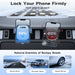 [2023 OVER-THE-TOP Stabiility]  Phone Mount for Car Vent Clip Universal Grey Car Phone Holder Mount Hands-Free Cell Phone Holder for Car Air Vent Clip for Iphone 14 Samsung Note ＆ All Phones