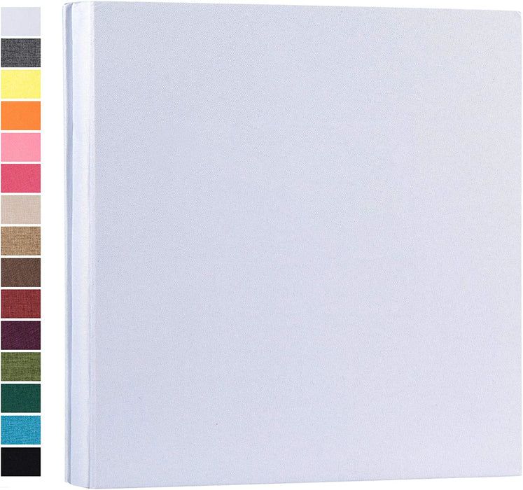 Photo Album for 4X6 600 Photos Linen Cover Extra Large Capacity Photo Book for Family Wedding Anniversary Baby (Beige, 600 Pockets)