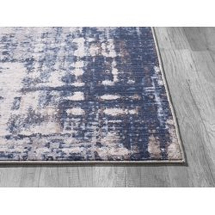 Better Homes & Gardens Navy Abstract Accent Rug, 5' X 7'