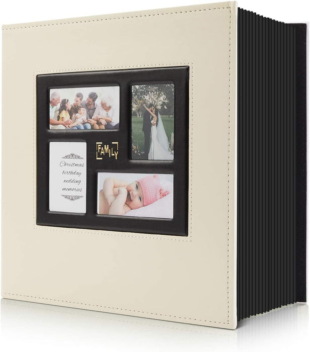 Photo Album 4X6 500 Pockets Photos, Extra Large Capacity Family Wedding Picture Albums Holds 500 Horizontal and Vertical Photos (500Pockets, Teal)