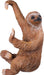 Sloth Fence Hanger - Outdoor Hanging Sloth Statue- Detailed Garden Decor for Wall, Patio, Porch, Fence, Window