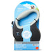 Vibrant Life 16' Plastic, Metal & Nylon Retractable Dog Leash, Black, L