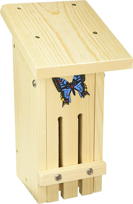 Stovall Products 14H Wood Small Butterfly Habitat