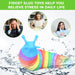 Push Pop Bubble Fidget Slug Sensory Toy - for Autism, Stress, Anxiety - Kids and Adults (Slug)