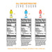 Zero Sugar Thirst Quencher, Cool Blue Variety Pack, 20 Fl Oz (Pack of 12)