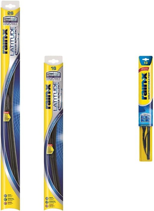 5079281-2 Latitude 2-In-1 Water Repellent Wiper Blades, 26 Inch Windshield Wipers (Pack of 1), Automotive Replacement Windshield Wiper Blades with Patented  Water Repellency Formula