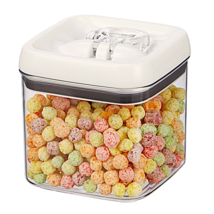 Better Homes & Gardens Canister Pack of 3 - Flip-Tite Square Food Storage Container Set, 4.5-Cup, 7.5-Cup and 10-Cup
