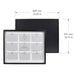 Prinz 9 Opening Clothespin Black Wood Collage Picture Frame for 4" X 6" Photos