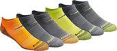 Men'S Multi-Pack Mesh Ventilating Comfort Fit Performance No-Show Socks