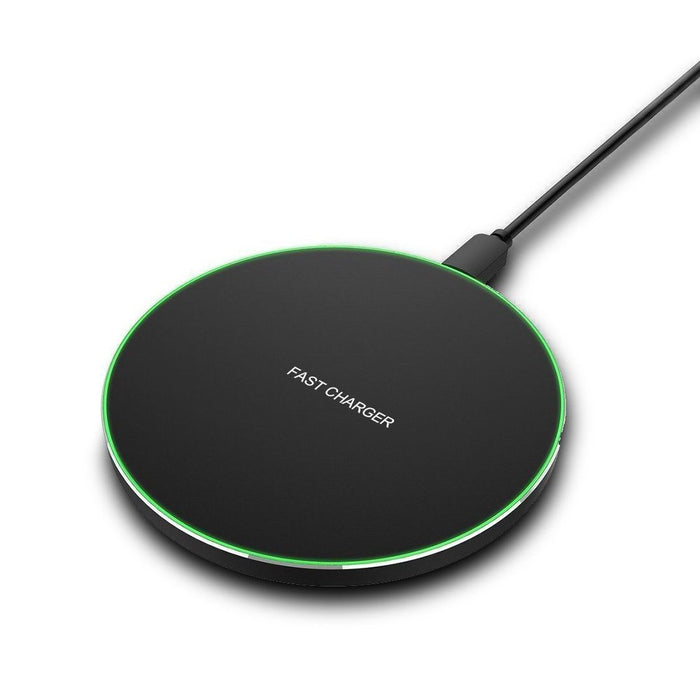 15W Fast Wireless Charger Induction Charging Station Phone Charging Pad for Iphone 14 13 12 11 Series XS XR X 8 8Plus Samsung Galaxy S21 S20 S10 S9 S8 Huawei Xiaomi Wireless Charging Dock