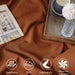Bedding Comforter Set Queen Size, 7 Piece Boho Microfiber Bed in a Bag - Soft & Lightweight All Season Farmhouse down Alternative Comforter with Sheets for Women Men, Solid Burnt Orange