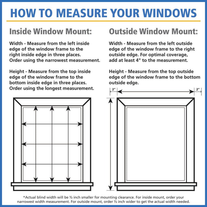 Richfield Studios 2" Cordless Faux Wood Blinds, White