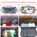 Knitting Bag Backpack,Yarn Storage Organizer Travel Crochet Bag with USB Charging Port,Large Capacity Yarn Storage Tote Bag Yarn Holder Case for Carrying Projects, Knitting Needles, Crochet Hooks Pink
