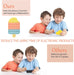 Livingcoral Fidget Toys, Pop Bubble Fidget Sensory Toy, Push Fidget Toy for Kids, Silicone Stress Toys (Ice Cream)