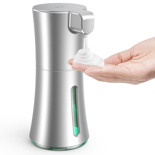 Automatic Soap Dispenser,Foaming Soap Dispenser Touchless 350Ml/12Oz,Battery Operated Hand Free Automatic Foam Liquid Soap Dispenser for Bathroom or Kitchen