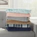 Mainstays Super Soft Plush Blanket, Full/Queen, Light Grey Plaid
