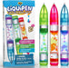Liquipen - Liquid Motion Bubbler Pens Sensory Toy (3 Pack) - Writes like a Regular Pen - Colorful Liquid Timer Pens Great for Stress and Anxiety Relief - Cool Fidget Toys for Kids and Adults