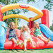 Little Tikes Jump 'N Slide 9'X12' Inflatable Bouncer, Inflatable Bounce House with Slide and Blower, Multicolor- Indoor Outdoor Toy for Kids Girls Boys Ages 3 4 5+