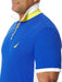 Men'S Short Sleeve Color Block Performance Pique Polo Shirt