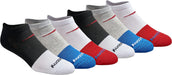 Men'S Multi-Pack Mesh Ventilating Comfort Fit Performance No-Show Socks