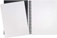 Ucreate Poly Cover Sketch Book, Heavyweight, 9" X 12", Black, 75 Sheets