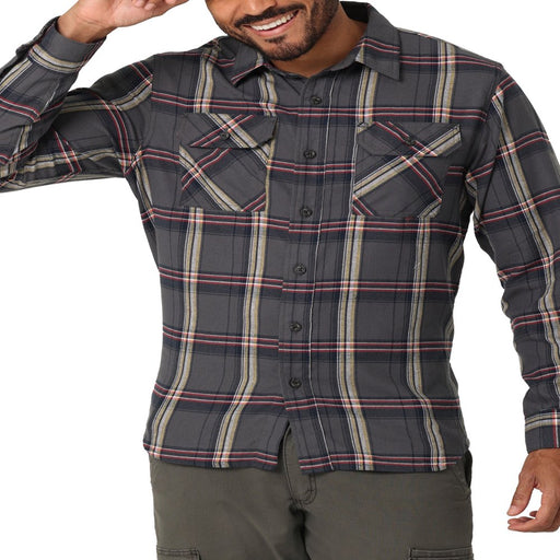 ® Men'S Long Sleeve Brushed Flannel Shirt