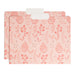 6 Count Meadow Flowers File Folders with Tabs, 5658U