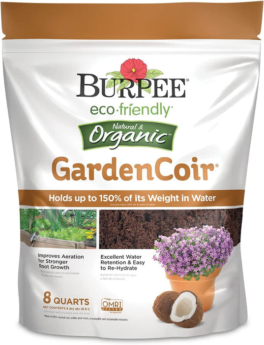 Organic Coconut Coir Concentrated Seed Starting Mix, 16 Quart
