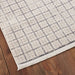 Wanda June Home Squares with Fringe Area Rug, Taupe, 7'8" X 10'2" by Miranda Lambert