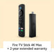Fire TV Stick 4K Max Streaming Device, Wi-Fi 6, Alexa Voice Remote (Includes TV Controls)