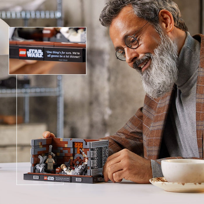 LEGO Star Wars Death Star Trash Compactor Diorama 75339 Building Set for Adults (802 Pieces)