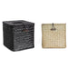 Straw Woven Tissue Box Cover, Vintage Wicker Tissue Box Cover Square, Home Toilet Paper Holder, or Napkin Dispenser