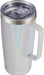 20 Oz Tumbler Mug with Lid and Straw, Insulated Travel Coffee Mug with Handle, Double Wall Stainless Steel Vacuum Coffee Tumbler, Thermal Coffee Cup, Navy Blue