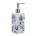 Mainstays 17-Piece Blue Vacation Polyester/Ceramic Bathroom Accessory Set, Blue