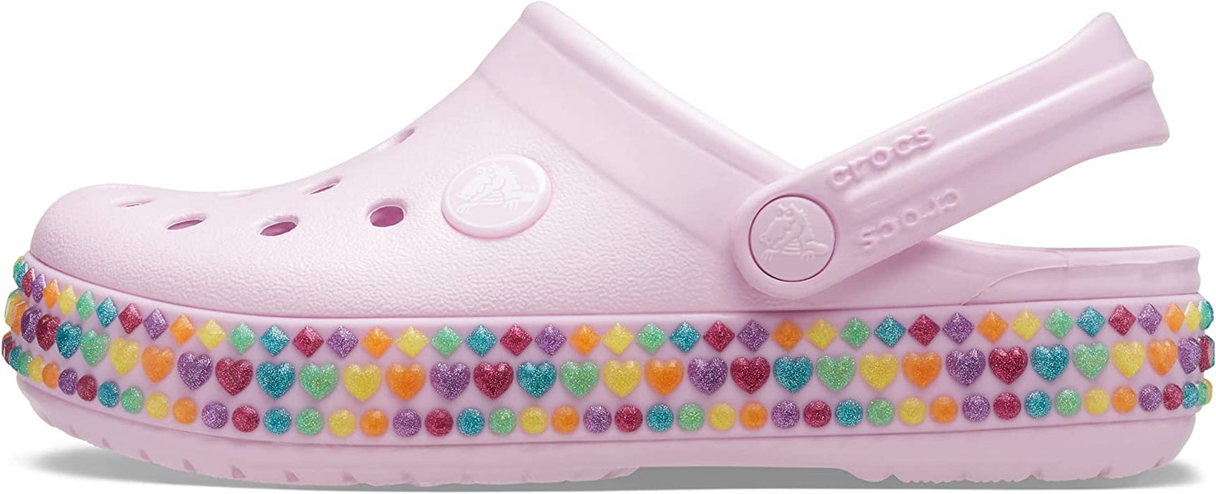 Kid'S Crocband Rainbow Band Clogs