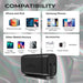 38W PD USB C 20W and USB a 18W Dual Port Wall Charger, Fast Charging Phone Wall Block Power Adapter Cube and Foldable Plug, Compatible with Iphone, Ipad, Iwatch, Galaxy, Android