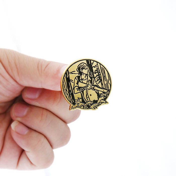 Golden Elly Tattoo Brooch One Piece Dropshipping