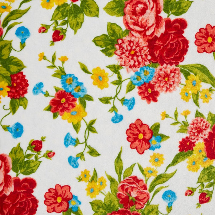 The Pioneer Woman Plush Reversible Throw - Sweet Rose