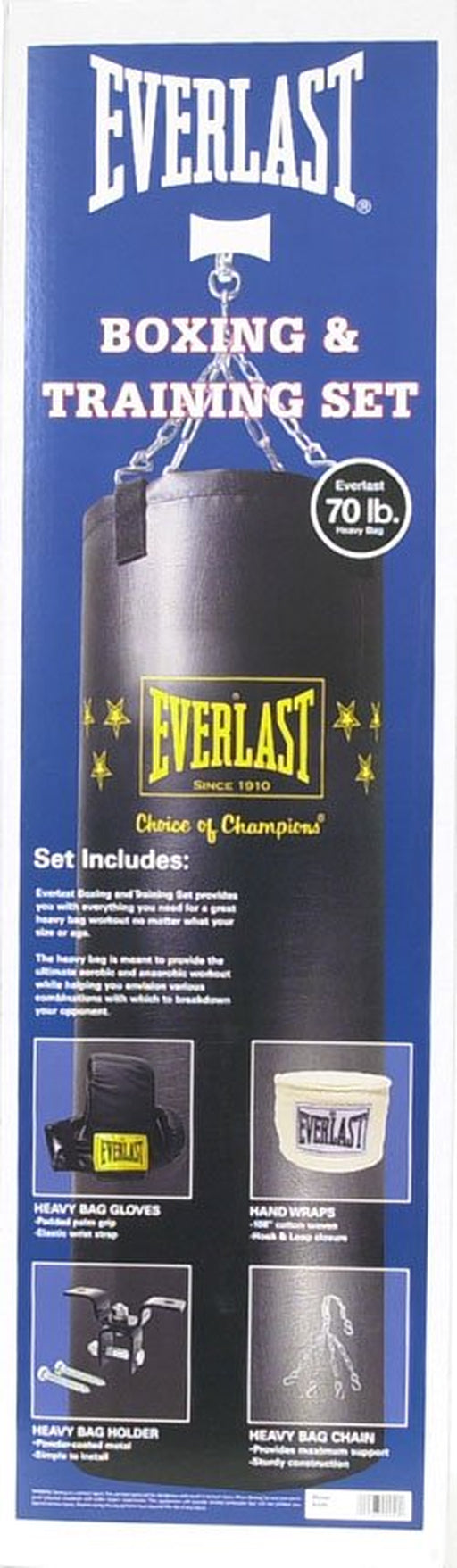 Everlast 70 Lbs. Heavy Bag Kit