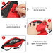 Double End Ball,  Boxing Speed Dodge Training Ball Leather Punch Bag Hanging Speed Ball for Gym Boxing Speed Training, Includes Cords, Stress Relief Exercise Equipment, Adult Kids Men Women
