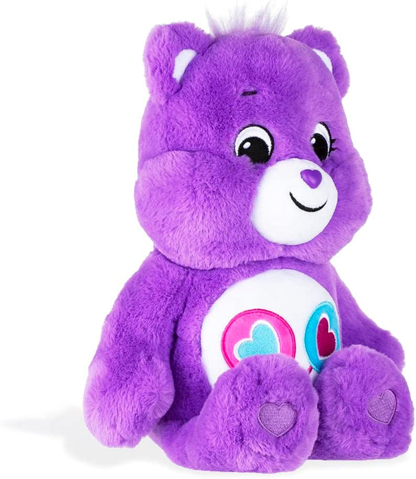 Care Bears Share Bear Stuffed Animal, 14 Inches , Purple