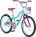 Koen & Elm Big Kids Bike, 20-Inch Wheels, Kickstand Included, Basket or Number Plate, Ages 7-13 Years Old, Rider Height 48-60-Inches